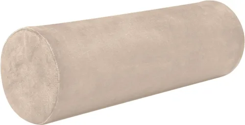 Vista 18 de Almohada cervical rosa para aliviar el dolor de cuello, almohadas redondas para el cuerpo, soporte lumbar, almohada de rodilla para cama, piernas