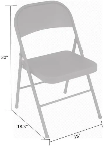 Vista 3 de Cosco Products Mesa con tabla superior de PVC de 20" x 48" con altura ajustable, Acero, Negro