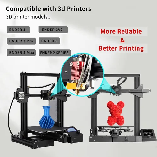 Vista 2 de 5Aplusreprap Ender 3 Hotend Upgrade: Termistor de Espárrago M3, Reemplazo Rápido, Compatible con Creality Ender 3 V2/Pro, Reemplazo de Hotend J-Head
