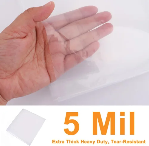 Vista 3 de Bolsas de colchón para mudanza y almacenamiento de 5 mil, tamaño individual, 1 paquete, funda protectora de colchón resistente e impermeable, bolsa