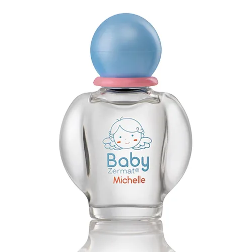 Zermat Michelle Baby Cologne, perfume unisex con aroma floral en polvo para bebés, 2 onzas líquidas.