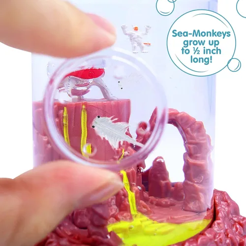 Vista 5 de Sea-Monkeys® En Marte - Las Únicas Mascotas Instantáneas del Mundo® - Edades 6+ (Paquete de 1)