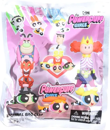 Vista 2 de Warner Bros. Powerpuff Girls 25th 3D Clip para bolsa de espuma (bolsa ciega individual), Varios