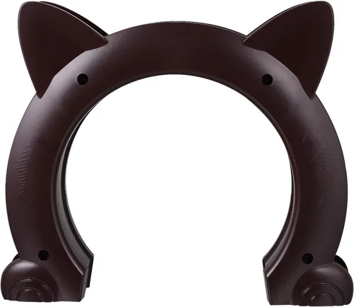 Homoyoyo Pet Access Door Cat Corridor Tunnel for Interior Doors Lightweight Abs Plastic Pet Door for Cats and Dogs Easy Installation Stable Structure