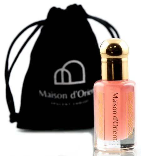 Vista 10 de Maison d'Orient Colección Tahara 2x6mL Aceite Corporal de Perfume de Almizcle Rosa y Blanco para Mujer Aceites de Perfume Árabes Perfumes