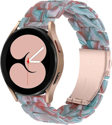 Vista 14 de Correa compatible con Samsung Galaxy Watch 6/6 Classic/Galaxy Watch 5/5 Pro / 4/4 Classic / 3 de 1.61 pulgadas / Active 2, correa de repuesto