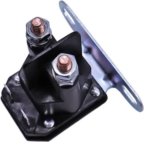 Vista 5 de Solenoide de arranque AM138068 725-04439 Reemplazo para tractor de césped John Deere MTD Cub Cadet