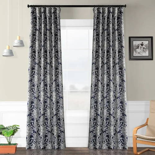 50"W x 96"L (Pack of 1) · Flora Navy