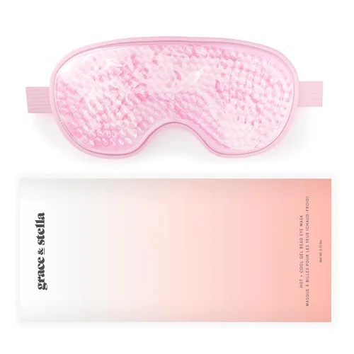 grace & stella Almohadillas y parches antiarrugas para los ojos, máscara refrescante para hinchazón, máscara de hielo, gel para reducir arrugas,