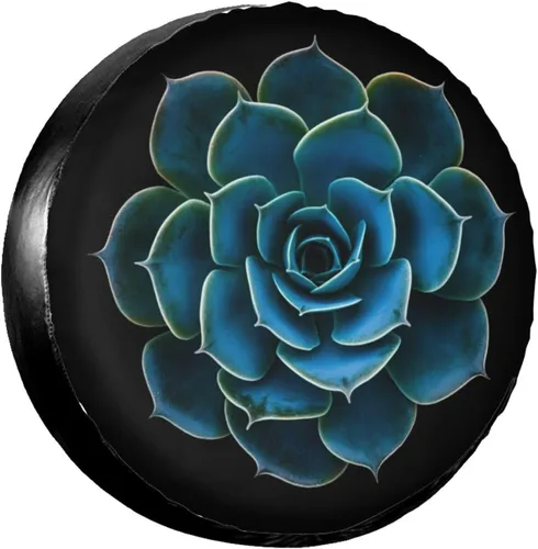 Vista 11 de Cubierta absorbente para neumáticos de repuesto para atardecer, protectores de ruedas, a prueba de polvo, para remolque, caravana, arena, muchos