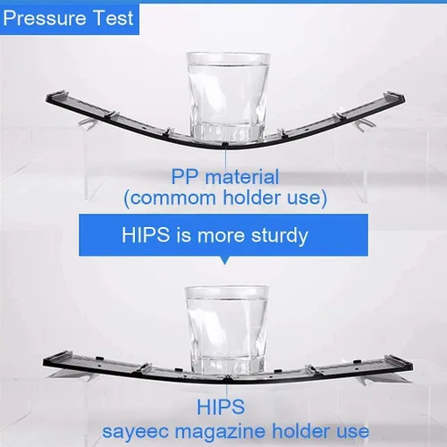 Vista 6 de SAYEEC Organizador de archivos de escritorio, 4 compartimentos, divisores verticales de archivos, marcos de libros, gabinete de documentos, caja
