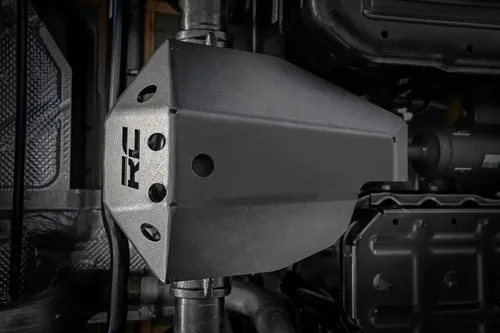 Vista 3 de Rough Country Placa trasera M230 Diff Skid para Jeep Wrangler JL 18-24 - 10628
