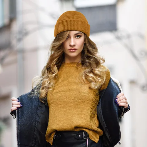 Vista 6 de SATINIOR Gorro de pescador unisex con borde enrollable, 4 piezas