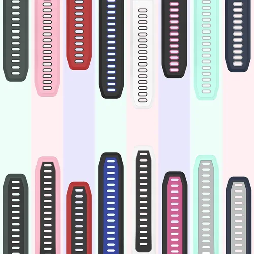 Vista 6 de Miimall Correa de repuesto compatible con Garmin Fenix 7/6/5, 0.86 pulgadas de ancho, de silicona suave, impermeable, para Garmin Fenix 7/7 Solar/7