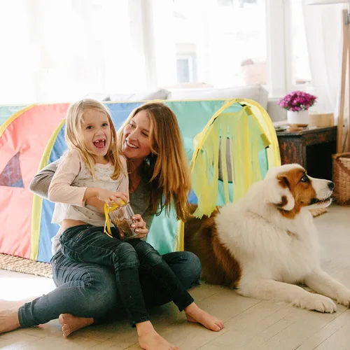 Vista 10 de Pacific Play Tents 95200 Túnel de juego de gateo estilo D súper sensorial institucional de 9 pies para niños, 9' x 30" x 30", multicolor