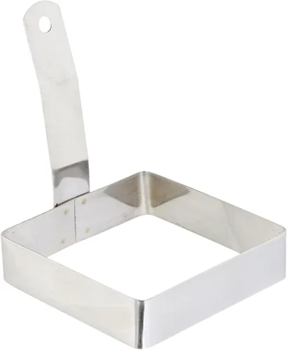 Vista 5 de Winco Anillo para huevo redondo, 6 pulgadas, acero inoxidable