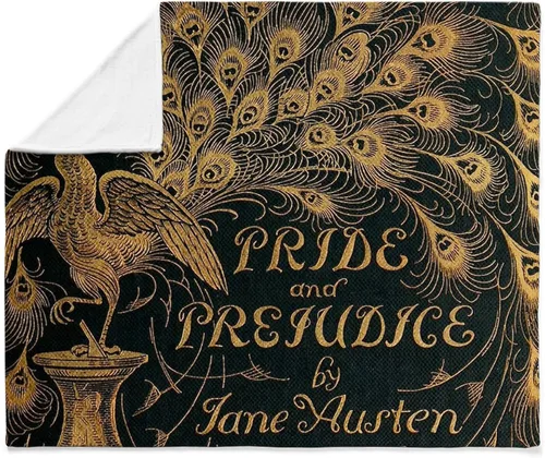 Vista 4 de CafePress Orgullo y prejuicio - Manta de forro polar súper suave, 60 x 50 pulgadas