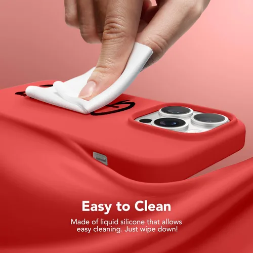 Vista 735 de GONEZ Funda magnética para iPhone 14, compatible con Magsafe, con protector de pantalla + protector de cámara, forro de microfibra antiarañazos