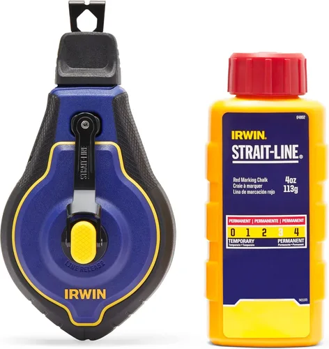 Vista 10 de IRWIN Herramientas STRAIT-LINE Chalk Line, carrete Speedline Pro, 100 pies (IWHT48443)