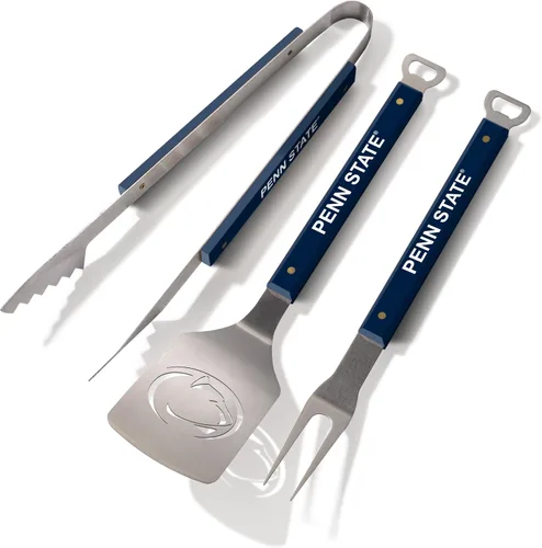 Vista 56 de YouTheFan NCAA Spirit Series - Juego de barbacoa de 3 piezas