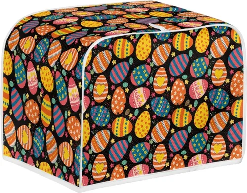 Vista 21 de Coldinair Cubierta para tostadora de dos rebanadas con estampado de aguacate, cubierta de electrodomésticos pequeños con diseño de frutas