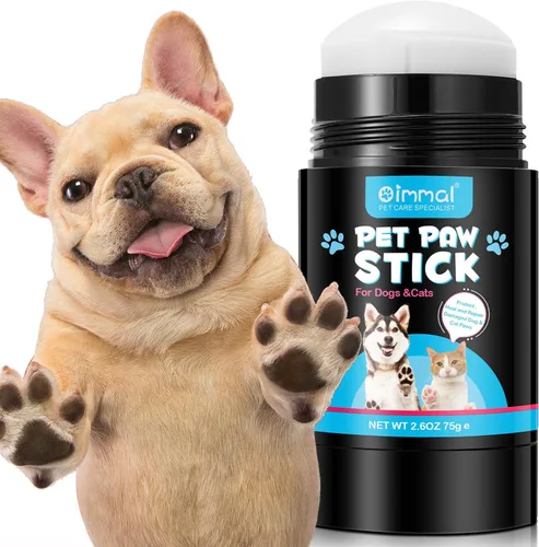 Vista 9 de Bálsamo para patas de perro de 2.6 onzas, bálsamo de patas para perros, palitos de patas de mascotas, calma, cura y protege las patas de perro