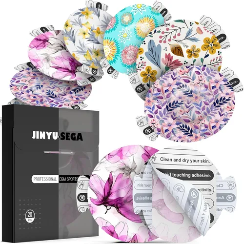 Vista 8 de Cubiertas de sensor para Libre 3 impermeables - 20 piezas de parches adhesivos para Libre 3, con pestaña de fácil desprendimiento y respaldo 14#