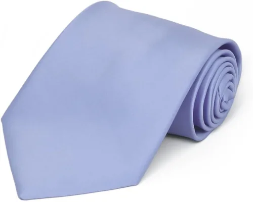 Vista 19 de tiemart Corbata de color sólido prémium Negro