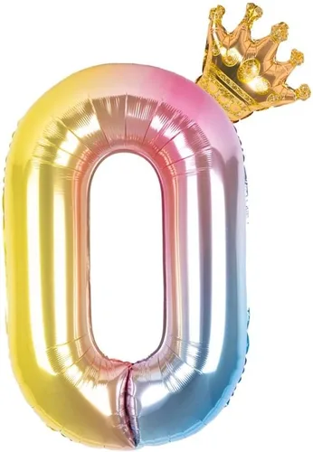 Vista 24 de 0 globos negros de 40 pulgadas – Fácil de inflar y desinflar reutilizable, globos de aluminio de Mylar número 0 de alta calidad para cumpleaños