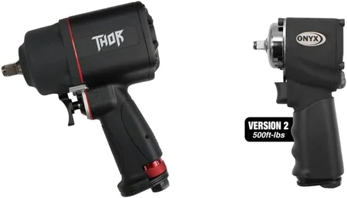 Vista 7 de Astro Tools 1894 ONYX Llave de impacto "THOR" de 1/2 pulgada y herramienta neumática Astro 1822 ONYX Llave de impacto nano de 1/2 pulgada v2 - 500