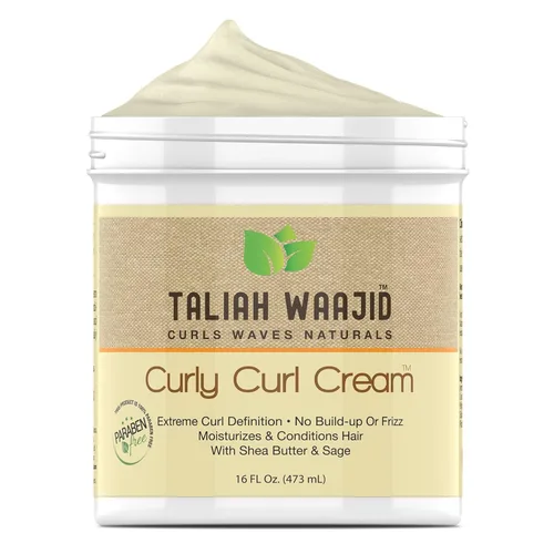 Vista 9 de Crema para rizos, ondas y rizado natural, 6 onzas de Taliah Waajid, paquete de de 1