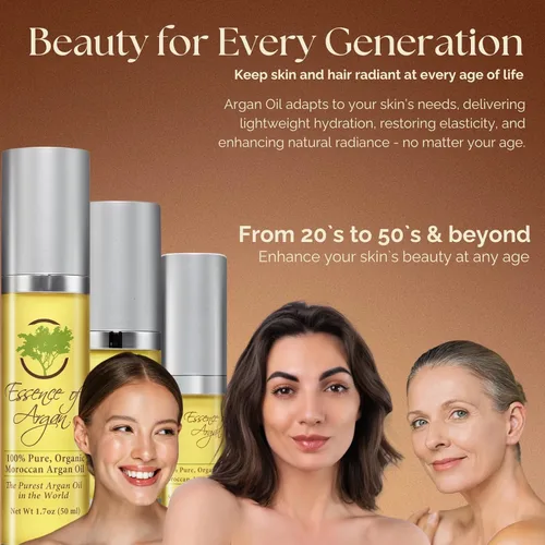 Vista 7 de Essence Of Argan Aceite de argán marroquí (1.0 fl oz)