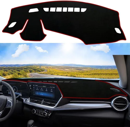 Vista 26 de Funda para tablero personalizada Compatible con Dodge Ram 1500 2019-2023 Antideslizante Decoración interior Protector de rayos UV y resplandor