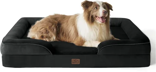 Vista 119 de Bedsure Camas ortopédicas para perros de tamaño grande - Cama impermeable para perros grandes y gatos, sofá para perros cómodo con funda extraíble