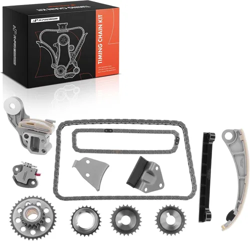 Vista 11 de A-Premium Kit de cadena de distribución del motor con piñón y más [compatible con DOHC, 4Cyl 1.8L 2.0L 2.3L] Compatible con Chevy Tracker 99-03