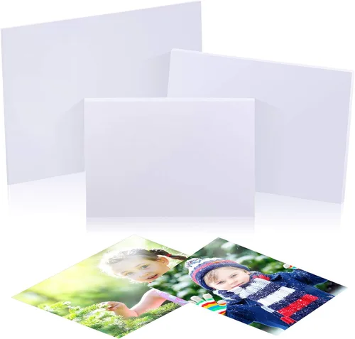 Nuanchu Papel fotográfico brillante de 3.5 x 5 pulgadas, 4 x 6 pulgadas, 5 x 7 pulgadas, 60 hojas para impresora de inyección de tinta para fotos,
