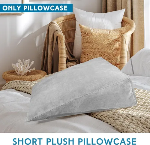 Vista 5 de Wesiti 2 Piezas Fundas de Almohada de Cuña para Cama, Fundas de Almohada que se Adaptan a Cuñas para Suministros de Dormir en el Hogar, Solo Fundas