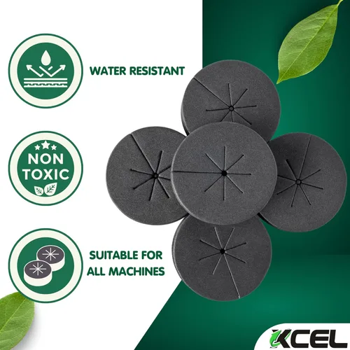 Vista 2 de XCEL Collares de clonación de 2 pulgadas (paquete de 200), clonador de plantas de espuma de goma de alta calidad que se adapta a copas de red
