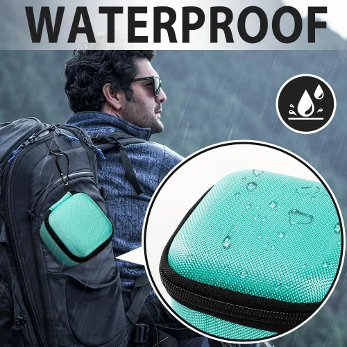 Vista 4 de Phomemo Estuche para etiquetar – Caja de almacenamiento duro para Memoking T02, M02L, M02X, Q30S, Q31 Mini impresora de bolsillo P12, P12 Pro