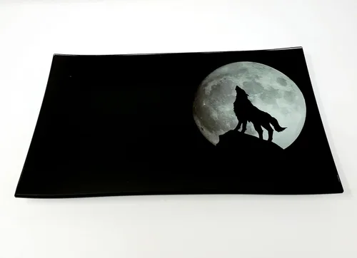 Vista 26 de E.G.G. Bandeja de vidrio resistente a las roturas: Decorativa/Coleccionable de alta resolución Gran regalo (entre nosotros)