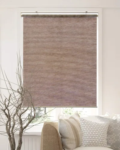Vista 18 de CHICOLOGY Persianas enrollables, sin cordón, para el hogar, tratamientos de ventana, persianas de puerta, cortinas con filtro de luz, tejido blanco