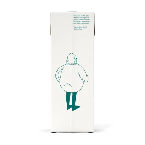 Vista 4 de Minor Figures - Leche de avena - Barista Standard - 32 oz - Paquete de 6 - Sin OGM - A base de plantas - Vegano - Sin lácteos - Estable en estante