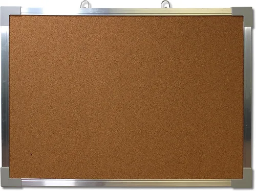 Vista 5 de Flipside Products Tablero de anuncios de corcho grande de 36 x 48 pulgadas, marco de madera natural, tablero de mensajes y visión, pin de notas