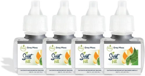 Vista 23 de Scent Fill Ambientador enchufable de sidra de manzana, 4 recambios de aceite perfumado