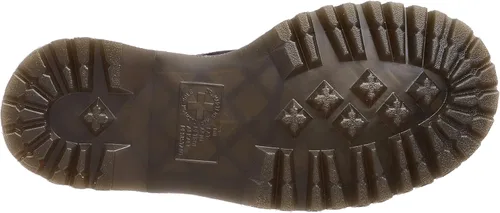 Vista 4 de Dr. Martens Botas de plataforma de piel Sinclair de 8 ojales para mujer