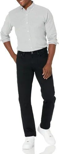 Vista 4 de Yaxa Essentials - Jeans elásticos para hombre, ajuste atlético - Colores descontinuados