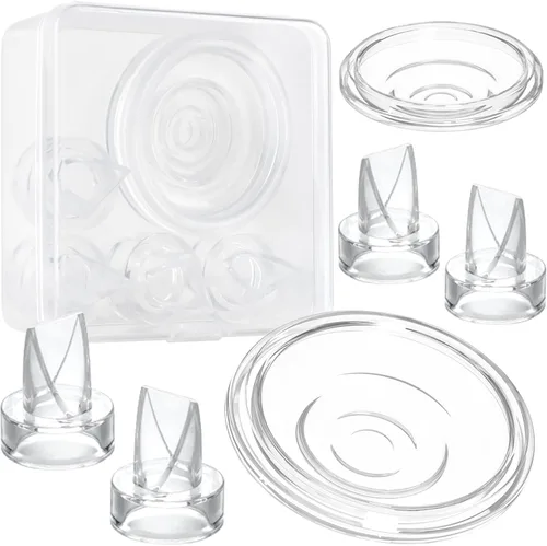 Vista 11 de Piezas de extractor de leche portátil, brida de copa colector de leche de 0.94 pulgadas, compatible con Momcozy/TSRETE S9/S10/S12, accesorios