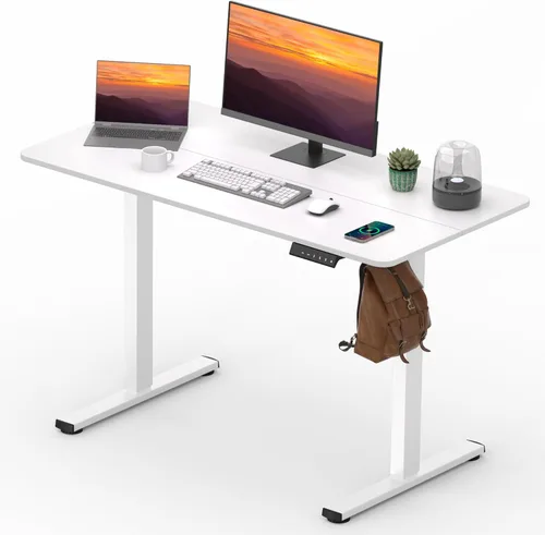 Vista 14 de Escritorio Ajustable de Pie, Escritorio de Pie de 40x24 Pulgadas, Escritorios de Oficina en Casa con Preajustes de Memoria, Estación de Trabajo