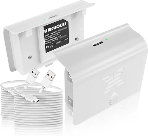 Rechargeable Battery Pack for Xbox OneSXElite Controller with Micro-USB Charging Port, 2 x 1400mAh Batteries for Xbox One Controller (Not for The