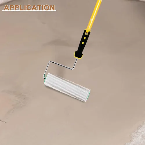 Vista 7 de Kit de herramientas de cemento autonivelante, herramientas de hormigón autonivelantes, kit de herramientas de piso de rodillo epoxi con zapatos